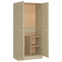 Armario de madera contrachapada color roble 82,5x51,5x180 cm von , Kleiderschränke - Ref: Foro24-803437, Preis: 146,13 €, Rab...