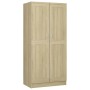 Armario de madera contrachapada color roble 82,5x51,5x180 cm von , Kleiderschränke - Ref: Foro24-803437, Preis: 146,13 €, Rab...