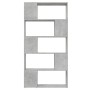 Librería separador contrachapada gris hormigón 80x24x155 cm by , Bookcases and shelves - Ref: Foro24-809147, Price: 70,65 €, ...