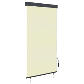 Estor enrollable de exterior color crema 80x250 cm de , Persianas y estores - Ref: Foro24-145953, Precio: 48,94 €, Descuento: %