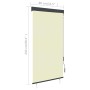 Estor enrollable de exterior color crema 80x250 cm de , Persianas y estores - Ref: Foro24-145953, Precio: 48,94 €, Descuento: %