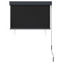 Estor enrollable de exterior gris antracita 100x250 cm by , Blinds and blinds - Ref: Foro24-145958, Price: 58,04 €, Discount: %