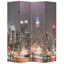 Biombo divisor plegable 160x170 cm Nueva York de noche | Foro24.es | Tu tienda online para hogar, jardín y más Foro24.es