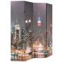 Biombo divisor plegable 160x170 cm Nueva York de noche | Foro24.es | Tu tienda online para hogar, jardín y más Foro24.es