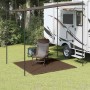 Alfombra para tienda de campaña marrón 200x200 cm by , Tent Accessories - Ref: Foro24-310796, Price: 20,80 €, Discount: %