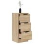 Sideboards 2 Stück Sonoma-Eichensperrholz 30x30x70 cm von vidaXL, Sideboards - Ref: Foro24-811158, Preis: 93,81 €, Rabatt: %