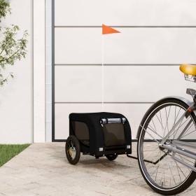 Remolque de bicicleta mascotas hierro tela Oxford