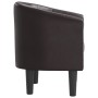 Sillón cuero sintético marrón by , Armchairs - Ref: Foro24-356459, Price: 177,94 €, Discount: %