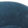 Sillón de terciopelo azul oscuro de , Sillones - Ref: Foro24-356473, Precio: 195,20 €, Descuento: %