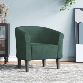 Sillón de terciopelo verde oscuro von , Sessel - Ref: Foro24-356444, Preis: 155,06 €, Rabatt: %