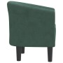 Sillón de terciopelo verde oscuro von , Sessel - Ref: Foro24-356444, Preis: 155,06 €, Rabatt: %