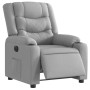 Sillón reclinable eléctrico tela gris claro by , Armchairs - Ref: Foro24-3206567, Price: 295,63 €, Discount: %
