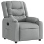 Sillón reclinable eléctrico tela gris claro by , Armchairs - Ref: Foro24-3206567, Price: 295,63 €, Discount: %
