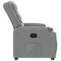 Sillón reclinable eléctrico tela gris claro by , Armchairs - Ref: Foro24-3206567, Price: 295,63 €, Discount: %