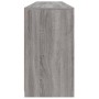 Aparador con luces LED gris Sonoma 162x37x67 cm by , Sideboards - Ref: Foro24-3209000, Price: 224,81 €, Discount: %