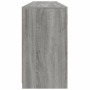 Aparador con luces LED gris Sonoma 181,5x37x67 cm by , Sideboards - Ref: Foro24-3209042, Price: 230,76 €, Discount: %