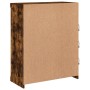Aparador con luces LED roble ahumado 81x37x100 cm von , Sideboards - Ref: Foro24-836718, Preis: 83,93 €, Rabatt: %