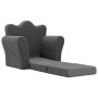 Sofá cama infantil felpa suave gris antracita by , Baby and Toddler Furniture - Ref: Foro24-357054, Price: 48,28 €, Discount: %
