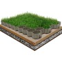 Rejillas para césped 16 unidades plástico verde 60x40x3 cm by , Moldings - Ref: Foro24-146280, Price: 97,26 €, Discount: %