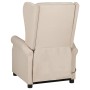 Sillón de masaje de tela color crema by , Electric massage chairs - Ref: Foro24-348525, Price: 241,59 €, Discount: %