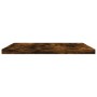 Estantes pared 4 uds madera ingeniería roble humo 40x30x1,5 cm von , Regale - Ref: Foro24-838207, Preis: 26,84 €, Rabatt: %