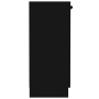 Aparador de madera contrachapada negro 60x30x70 cm by vidaXL, Sideboards - Ref: Foro24-811062, Price: 68,06 €, Discount: %