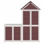 Cobertizos para herramientas de jardín 2 pzas madera pino moca by , Sheds - Ref: Foro24-172251, Price: 333,84 €, Discount: %