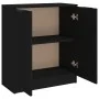 Schwarzer Sperrholz-Sideboard 60x30x70 cm von vidaXL, Sideboards - Ref: Foro24-811062, Preis: 66,43 €, Rabatt: %