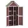 Cobertizos para herramientas de jardín 2 pzas madera pino moca by , Sheds - Ref: Foro24-172251, Price: 333,84 €, Discount: %