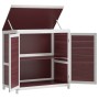 Cobertizos para herramientas de jardín 2 pzas madera pino moca by , Sheds - Ref: Foro24-172251, Price: 333,84 €, Discount: %
