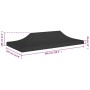 Techo de carpa para celebraciones negro 6x3 m 270 g/m² by , Covers for tents and gazebos - Ref: Foro24-315334, Price: 68,06 €...