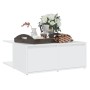 Mesa de centro madera contrachapada blanco 80x80x31 cm | Foro24.es | Tu tienda online para hogar, jardín y más Foro24.es
