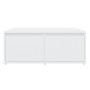 Mesa de centro madera contrachapada blanco 80x80x31 cm | Foro24.es | Tu tienda online para hogar, jardín y más Foro24.es