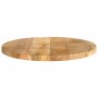 Tablero de mesa redondo madera maciza de mango Ø 40x3,8 cm by , Table tops - Ref: Foro24-370059, Price: 36,37 €, Discount: %