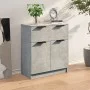 Concrete gray plywood sideboard 60x30x70 cm by vidaXL, Sideboards - Ref: Foro24-811092, Price: 59,53 €, Discount: %