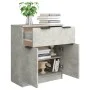 Concrete gray plywood sideboard 60x30x70 cm by vidaXL, Sideboards - Ref: Foro24-811092, Price: 59,53 €, Discount: %