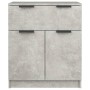 Betongraues Sperrholz-Sideboard 60x30x70 cm von vidaXL, Sideboards - Ref: Foro24-811092, Preis: 60,27 €, Rabatt: %