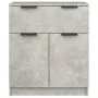 Concrete gray plywood sideboard 60x30x70 cm by vidaXL, Sideboards - Ref: Foro24-811092, Price: 59,53 €, Discount: %