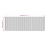 Alfombra rectangular bambú negro 100x300 cm von , Teppiche - Ref: Foro24-376948, Preis: 43,51 €, Rabatt: %