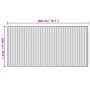 Alfombra rectangular bambú color natural 100x200 cm by , Rugs - Ref: Foro24-376943, Price: 34,24 €, Discount: %