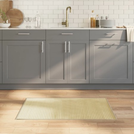 Alfombra rectangular bambú color natural claro 60x100 cm von , Teppiche - Ref: Foro24-376831, Preis: 17,69 €, Rabatt: %