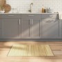 Alfombra rectangular bambú color natural claro 70x100 cm by , Rugs - Ref: Foro24-376867, Price: 18,89 €, Discount: %