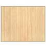 Alfombra rectangular bambú color natural claro 80x100 cm by , Rugs - Ref: Foro24-376903, Price: 19,78 €, Discount: %