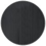 Alfombra redonda bambú gris 100 cm by , Rugs - Ref: Foro24-376988, Price: 23,98 €, Discount: %
