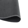 Alfombra redonda bambú gris 100 cm by , Rugs - Ref: Foro24-376988, Price: 23,98 €, Discount: %