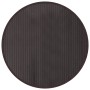 Alfombra redonda bambú marrón oscuro 80 cm by , Rugs - Ref: Foro24-376983, Price: 16,07 €, Discount: %