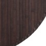 Alfombra redonda bambú marrón oscuro 80 cm by , Rugs - Ref: Foro24-376983, Price: 16,07 €, Discount: %