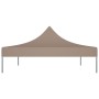 Techo de carpa para celebraciones gris taupe 4,5x3 m 270 g/m² by , Covers for tents and gazebos - Ref: Foro24-315369, Price: ...