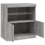 Aparador con luces LED gris Sonoma 60x37x67 cm von , Sideboards - Ref: Foro24-836656, Preis: 76,24 €, Rabatt: %