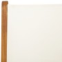 Set de comedor de jardín 7 pzas tela madera maciza blanco crema | Foro24.es | Tu tienda online para hogar, jardín y más Foro24.es